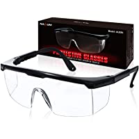 Gafas de Seguridad NASUM- Gafa de Protección- Gafas a Prueba de Polvo- Gafas Protectoras- Plegable Gafas Protectoras…